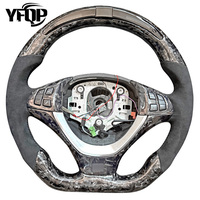 Volant de course en fibre de carbone LED pour BMW X5m X6m E70 E71 Z4, visibilité et style améliorés