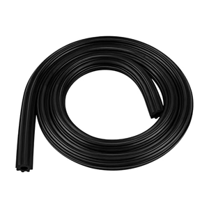Caoutchouc universel noir/gris pour moustiquaire - Tailles de 4 mm à 8 mm pour remplacement de moustiquaires de portes et fenêtres - Product Image 1