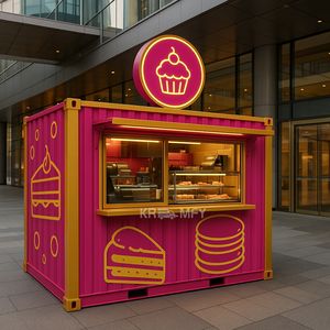 Kiosque de vente rapide de haute qualité pour la livraison de repas, bar conteneur, restaurant - Product Image 5