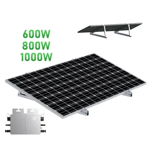 微型逆变器混合离网600 800 1200 2000瓦太阳能微型逆变器阳台光伏