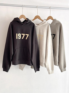 Felpa <span class=keywords><strong>con</strong></span> <span class=keywords><strong>Cappuccio</strong></span> Ess 1977 <span class=keywords><strong>di</strong></span> Alta Qualità, Personalizzabile, 100% Cotone, Streetwear <span class=keywords><strong>di</strong></span> <span class=keywords><strong>Marca</strong></span>, Moda Autunnale, Vendita all'Ingrosso - Product Image 4