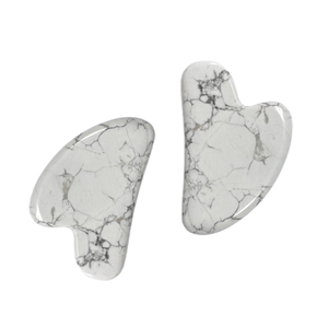 Planche de Gua Sha en howlite naturelle, vente en gros d'usine, masseur de soin de la peau pour salon de beauté - Product Image 4