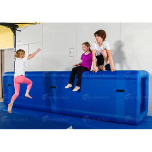 Tunnel d'air gonflable d'intérieur, tapis <span class=keywords><strong>de</strong></span> gymnastique, <span class=keywords><strong>plateforme</strong></span> <span class=keywords><strong>de</strong></span> balançoire gonflable pour l'escalade ou la glisse - Product Image 4