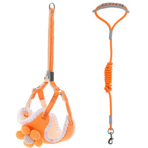Correa para perro estilo chaleco, arnés de pecho para perros pequeños tipo Teddy Bichon Frise, cuerda para pasear gatos y conejos, cadena, artículos para mascotas - Product Image 5