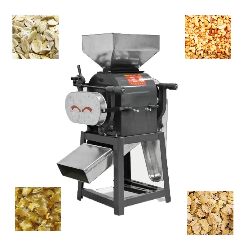 High efficiency Low Cost Wheat Flattening Machine Rice Flattening Flakes Machine