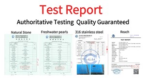 <span class=keywords><strong>Con</strong></span> la forma della serie <span class=keywords><strong>acquamarina</strong></span> <span class=keywords><strong>collana</strong></span> di perline in zaffiro di agata rossa - Product Image 4
