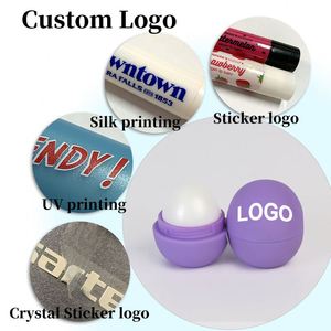 Hot Selling Product High Quality Unique Round Lip Balm Ball Vegan Natural Honey Organic Deep Moisture Lip Flavoring Balm - Product Image 4