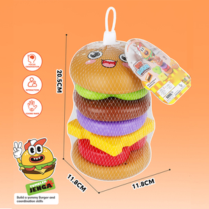 BS Juguetes educativos Hamburg Spinning Tower Stack Eco-Friendly Venta al por mayor Anillos Apilamiento Juguetes para niños - Product Image 5