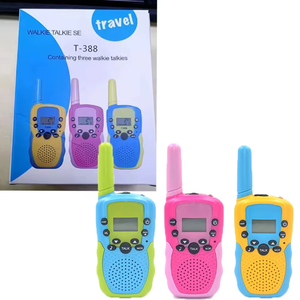 OEM ODM T388 Walkie Talkie para Niños, 3 Piezas, Alcance de 3 KM, Radio Bidireccional, Juguetes para Exteriores de Larga Distancia para Niños y Niñas de 3 a 12 Años, Portátil de ABS - Product Image 5