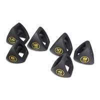 TOPTONS nouvel exercice de gymnastique Kettlebell haltérophilie Triangle haltère Dip ensemble de kettlebell en plastique