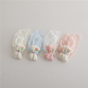 Nouveau-né bébé fille chapeaux Offre Spéciale infantile <span class=keywords><strong>Bonnet</strong></span> été mince Style chapeau 0-10 <span class=keywords><strong>mois</strong></span> - Product Image 4