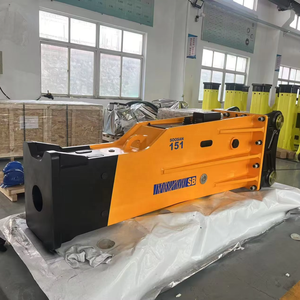 Martillo hidráulico tipo caja SOOSAN SB151 con función de grasa automática Características estándar Incluido y garantía de un mes - Product Image 1