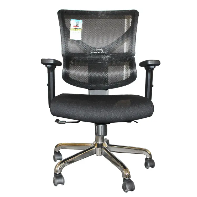 2024 muestra personalizada venta directa de fábrica estudio malla silla de trabajo giratoria silla de oficina ejecutiva con reposabrazos