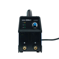 Machine de soudage à l'arc micro portable 250 CT ARC 250 Mig Mag Tig Mma facile à utiliser avec poignée pratique pour les matériaux en acier
