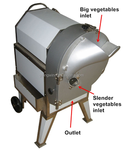 Trancheuse commerciale automatique pour couper les <span class=keywords><strong>carottes</strong></span> Trancheuse automatique industrielle pour couper les tranches de copeaux de <span class=keywords><strong>carottes</strong></span> à vendre - Product Image 4
