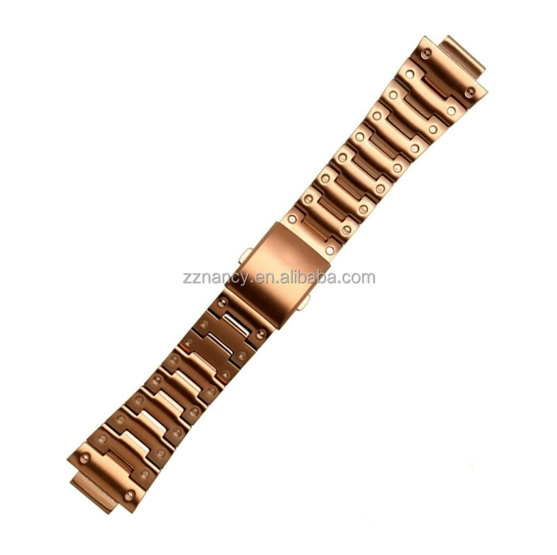 สายรัดสีโรสโกลด์