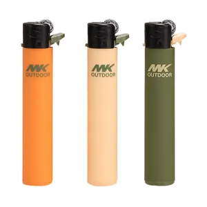 MK 큰 gass 토치 펜 부탄 부싯돌 충전식 라이터 방풍 라이터 담배 방풍