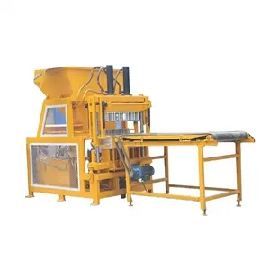 Máquina automática de prensa de bloques de arcilla hidráulica para hacer tableros, bloque comprimido, automático, para uso en el exterior