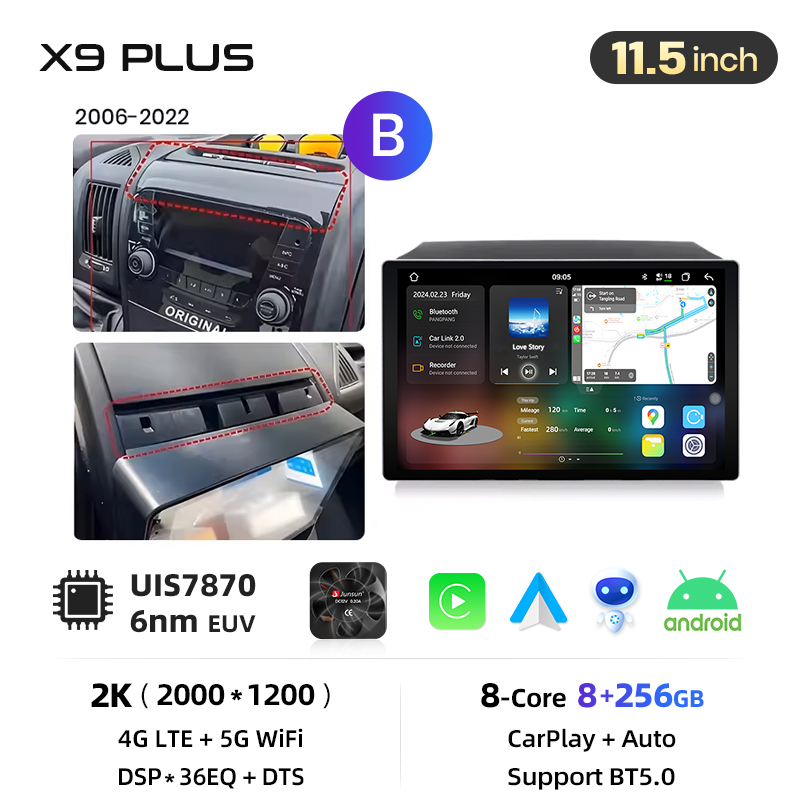 11,5" X9 Plus (8 Go + 256 Go)