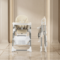 Ensemble table et chaise pliables pour enfant, légers, écologiques, modernes, en plastique, réglables, portables, pour repas et alimentation