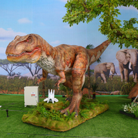 Dinosaure animatronique réaliste grandeur nature, personnalisable et fait main, modèle de Tyrannosaurus Rex