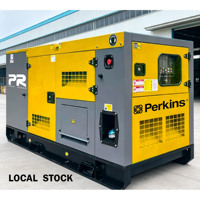 Einphasiger 10kW 12,5kVA Chinesischer Generator mit Perkins-Motorenset