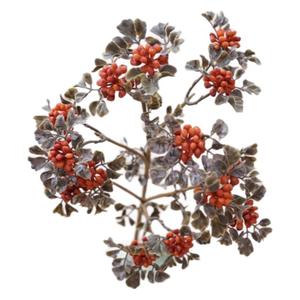 H-613 automne rétro dentelle baie vin framboise Simulation fruits affichage maison accessoires fleurs et plantes décoratives - Product Image 5