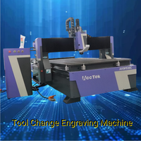 Machine de fraisage et de gravure CNC ATC 1325 1530 2030 2040 pour le bois, le MDF, l'acrylique, le mousse et le travail du bois 3D