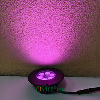 Lumière LED carrée étanche pour jardin, DMX, encastrée au sol, 12W 15W, lumière encastrée pour marches extérieures, YY-DMR019