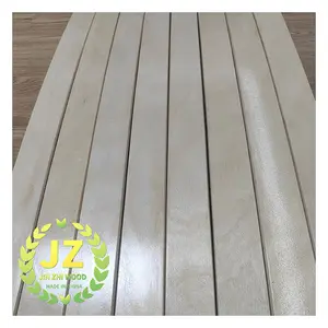 Wood Poplar Slats Paulownia Bed Slats Lowest High Quality Solid Wooden Bed Frame Bed Frames
