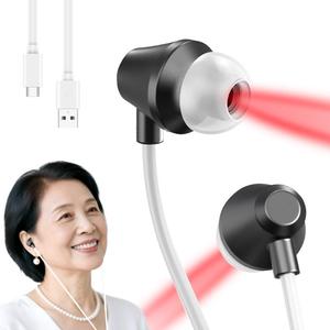 Dispositivo Portátil para el Tratamiento del Tinnitus con Luz Roja, Fácil de Usar, Alivio para el Zumbido en los Oídos, Auriculares Compactos - Product Image 3