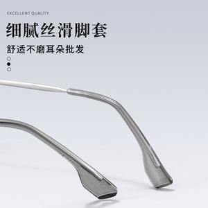 Montura de Gafas de Media Montura Mirror One Factory 8037 para Hombre, Protección Contra Luz Azul, Montura Cuadrada Óptica Danyang, Tamaño Mediano - Product Image 5