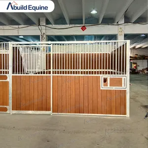 Equestrian Equipment horse barn Horse Stable Panel horse box with sliding door