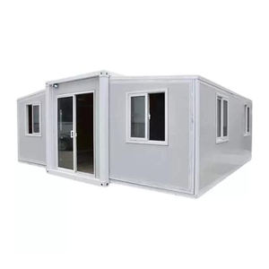 Casas prefabricadas blancas personalizadas de fábrica, casa contenedor expandible, casa paquete de 2 3 dormitorios con inodoro y baño, gran oferta - Product Image 1