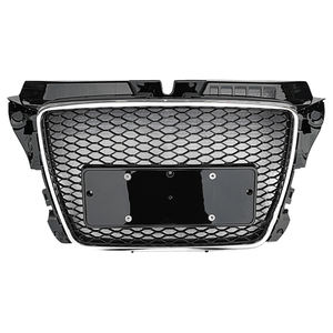 <span class=keywords><strong>Calandre</strong></span> de voiture <span class=keywords><strong>A3</strong></span> S3 remplaçable Style RS3 pare-chocs avant <span class=keywords><strong>calandre</strong></span> noire brillante pour <span class=keywords><strong>Audi</strong></span> <span class=keywords><strong>A3</strong></span> S3 2008 2009 2010 <span class=keywords><strong>2011</strong></span> 2012 - Product Image 3