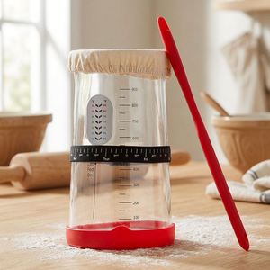 Stock <b>Kit</b> Starter Jar Sourdough Bread <b>Baking</b> Supplies with 100% Silicone Food Grade Eco-Friendly Materials for Delicious <b>Baking</b> - Product Image 3