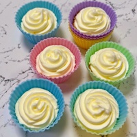 Moules à pâtisserie en silicone antiadhésifs, naturels et sans danger pour les aliments, réutilisables, pour muffins et cupcakes, ensemble d'outils pour gâteaux en résine