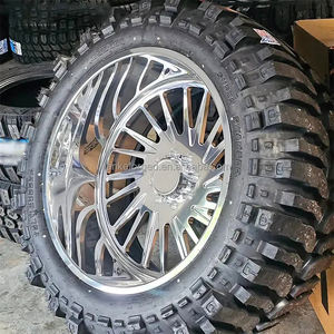 Rines <span class=keywords><strong>Super</strong></span> Single 6x5.5 8x6.5 8x170 6x135 22x12 24x14 26x14 30x16 con Tapa Flotante 4x4, Rines Forjados para <span class=keywords><strong>Ford</strong></span> F150 F250 F350 - Product Image 6