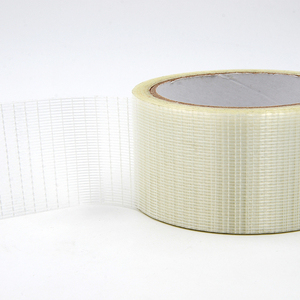 Dệt chéo hai hướng Filament Băng tùy chỉnh nhiệm vụ nặng nề rõ ràng đóng gói nóng chảy sợi thủy tinh gia cố băng dính cho gói - Product Image 5