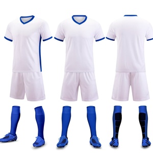Maillot de football pour garçons, équipe nationale, ensemble short, coton/bambou, élasthanne, couleurs personnalisées, impression personnalisée, logo personnalisé, sport personnalisé - Product Image 4