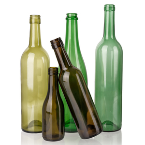 Bouteille en verre personnalisée directement <span class=keywords><strong>de</strong></span> l'usine, <span class=keywords><strong>vin</strong></span> avec bouchon, spiritueux, brandy, tequila, transparent, vert foncé, 500 ml, 750 ml, 1 L, différentes tailles - Product Image 3