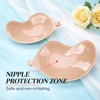 Soutien-gorge adhésif en silicone push-up invisible pour femme, modèle Mango Cup, pour robe, vente en gros, fabrication OEM