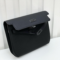 Sac bandoulière unisexe en cuir véritable vintage, design original, grande capacité, style streetwear