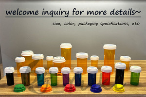 Bán Tại Nhà Máy Lọ Có Nắp Đẩy Và Xoay Chống Chịu Cho Trẻ Em Lọ Đựng Thuốc Chai Nhựa - Product Image 6