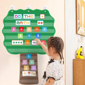 Tableau mural en forme d'arbre 42x28, aide pédagogique pour les mathématiques, outil d'apprentissage éducatif pour les enfants en classe - Product Image 3