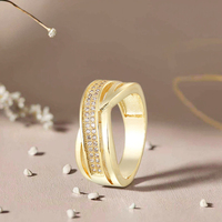 Modeschmuck 18k Verlobungsringe 18k Eheringe 18kt Gold Damen Eheringe 6mm Breit