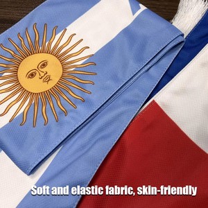 Écharpe de supporter de football France 2026, 6*50 pouces, tricotée double face, pour l'encouragement lors <span class=keywords><strong>des</strong></span> matchs - Product Image 5