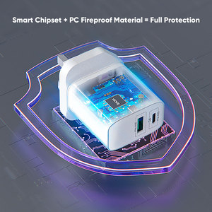 <span class=keywords><strong>Cargador</strong></span> de Pared <span class=keywords><strong>VIDVIE</strong></span> con Protección Completa PD 3.0, Puertos de Carga Rápida, 33W, Adaptador de Corriente USB <span class=keywords><strong>Tipo</strong></span> <span class=keywords><strong>C</strong></span> para Reino Unido - Product Image 3