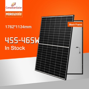 Panel Solar Canadiense Mono <span class=keywords><strong>de</strong></span> Media Celda, <span class=keywords><strong>Precio</strong></span> <span class=keywords><strong>de</strong></span> Panel <span class=keywords><strong>de</strong></span> Energía Solar <span class=keywords><strong>de</strong></span> 460w 450W 455W 465W, Paneles Solares Fotovoltaicos <span class=keywords><strong>de</strong></span> Doble Vidrio Totalmente Negros - Product Image 2