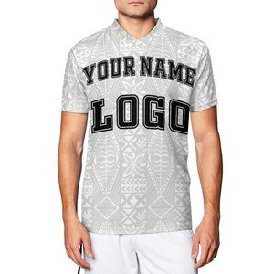 Fabricants de vêtements personnalisés sur demande, maillots de Football respirants pour hommes, t-shirts de sport polynésiens - Product Image 2